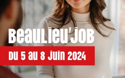 Beaulieu’Job du 5 au 8 Juin de 10h à 18h
